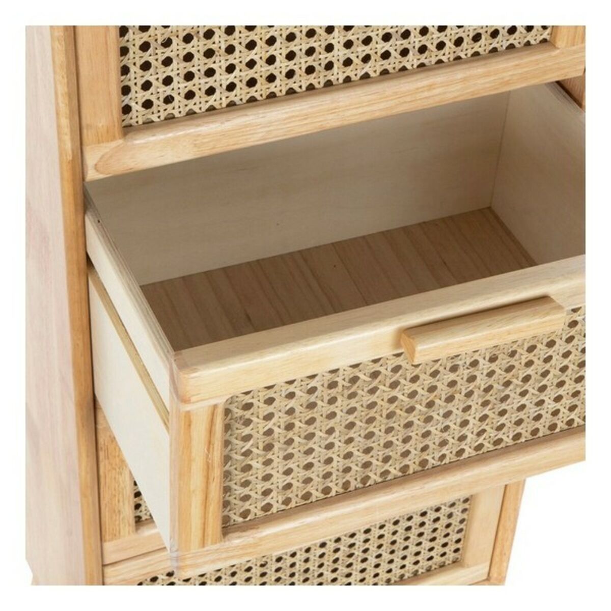 Dulap cu Sertare DKD Home Decor Cauciuc Ratan (40 x 30 x 90 cm)