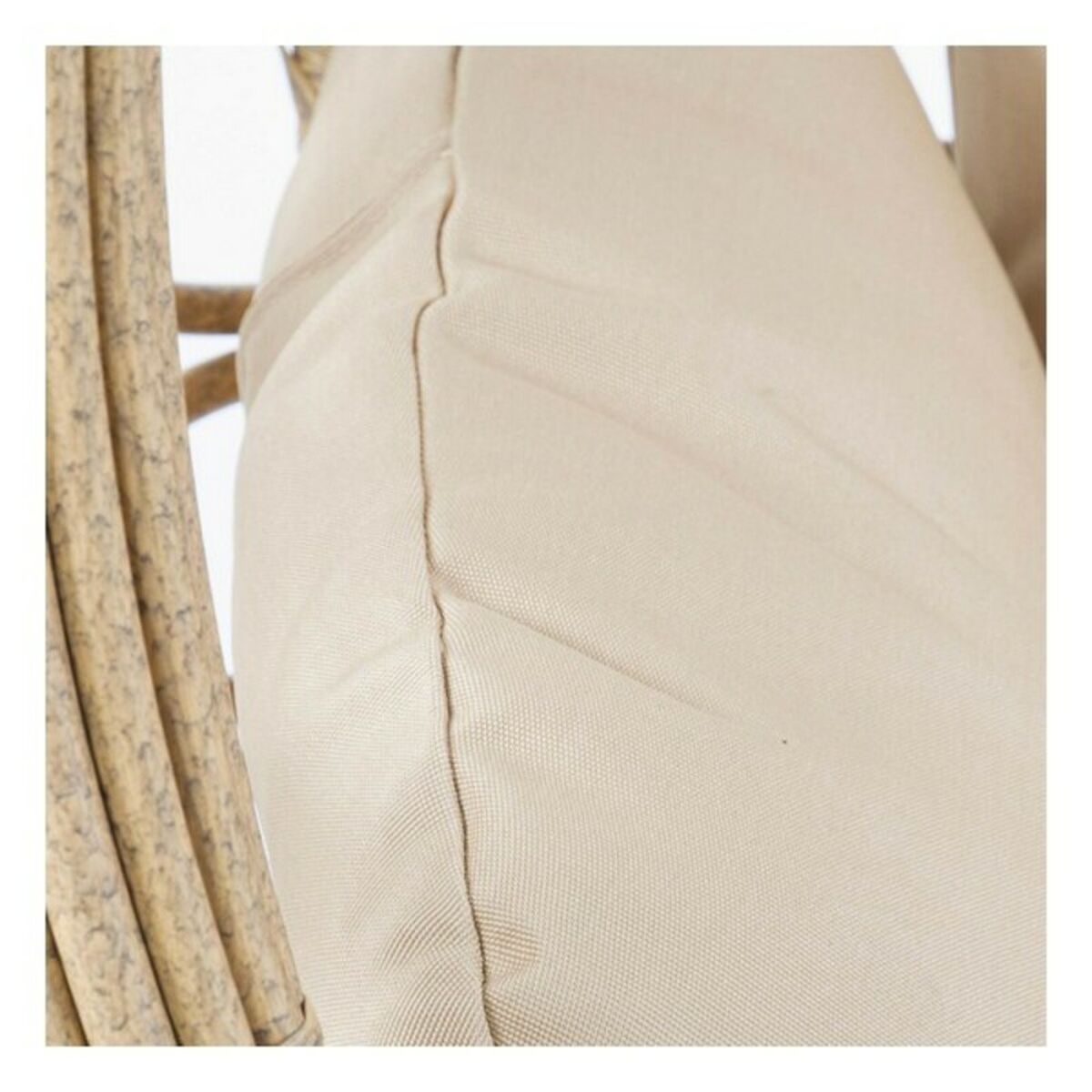 Fotoliu de grădină suspendat DKD Home Decor Bej Maro Multicolor Aluminiu ratan sintetic 90 x 70 x 110 cm