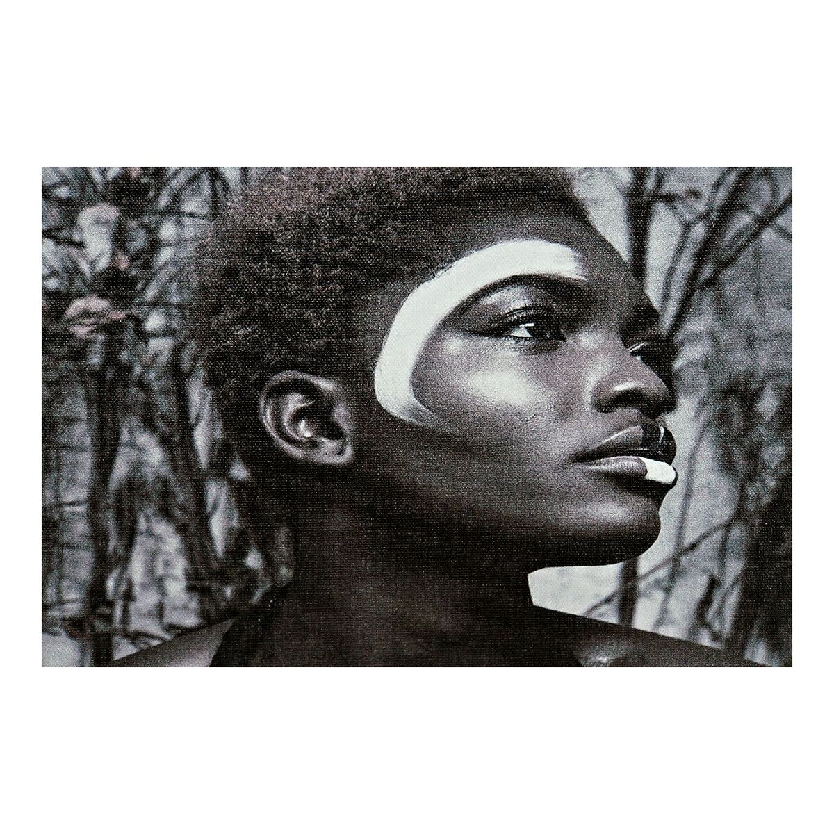 Pânză DKD Home Decor Pânză Lemn MDF 30 x 1,8 x 40 cm