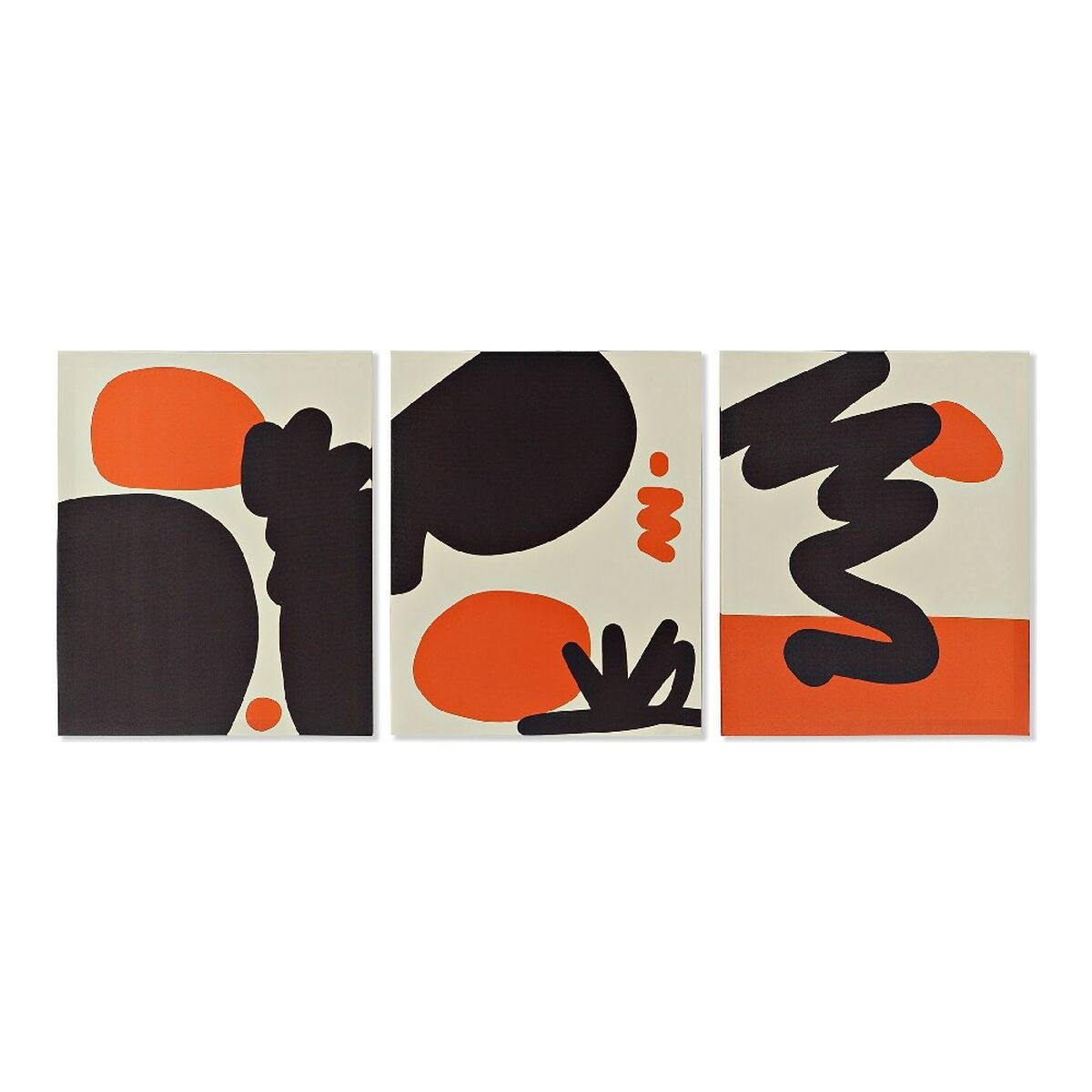 Pânză DKD Home Decor Circle Art Pin Pânză 40 x 1,8 x 50 cm