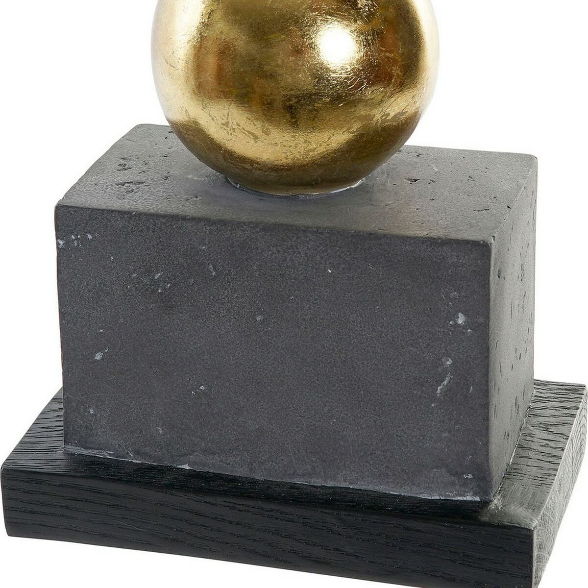 Figură Decorativă DKD Home Decor Negru Auriu* Elefant Modern 31 x 13 x 41 cm