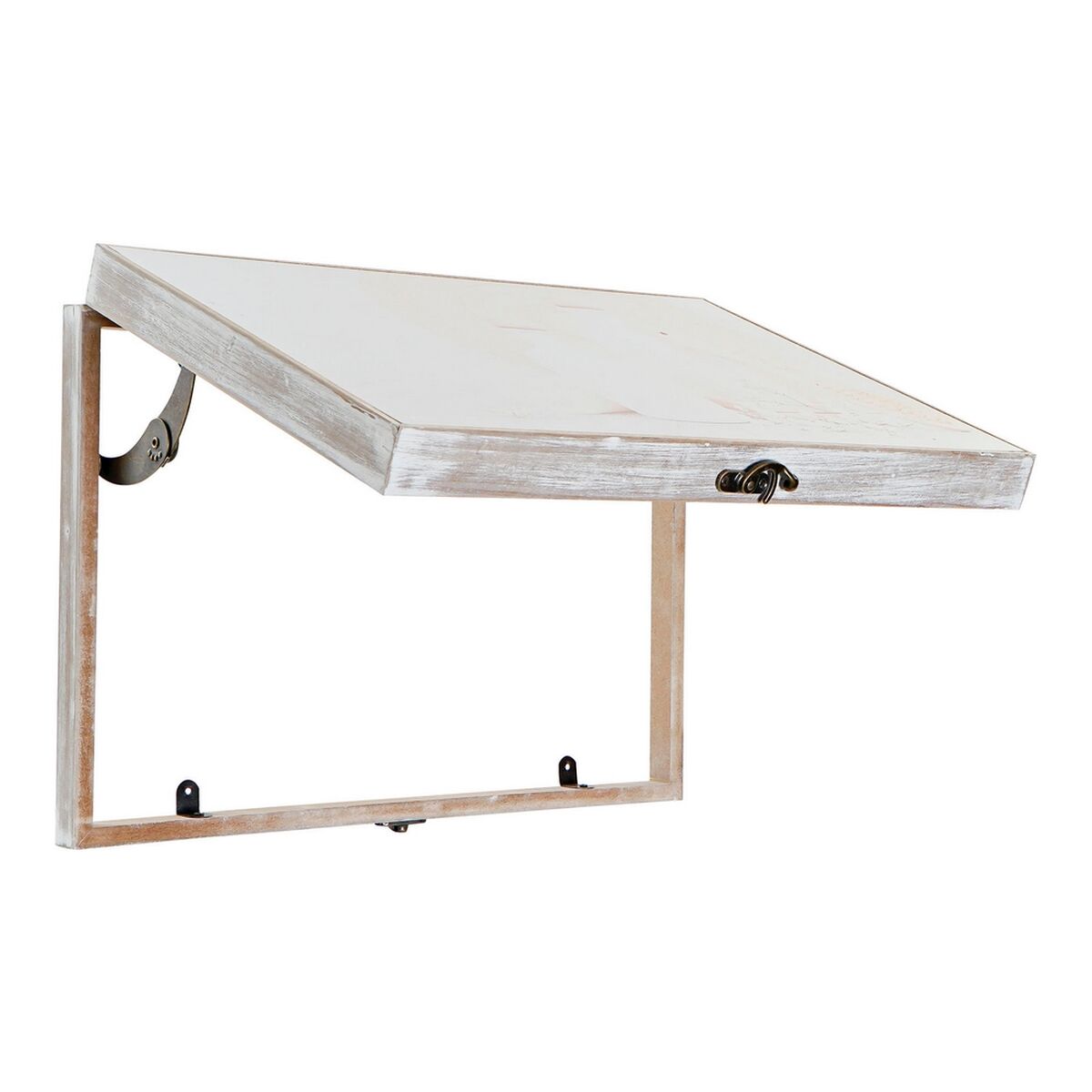 Dulap de chei DKD Home Decor 8424001797233 Lemn Lemn MDF Bej 2 Unități 46 x 6 x 32 cm