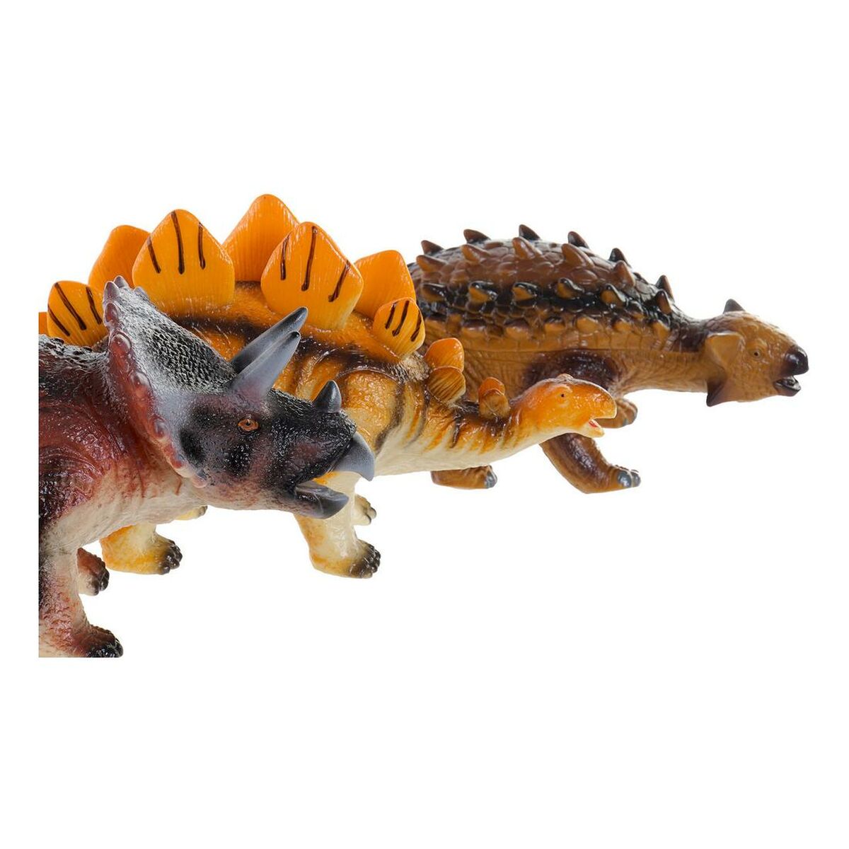 Dinozaur DKD Home Decor 6 Unități 29 x 15 x 21 cm Moale