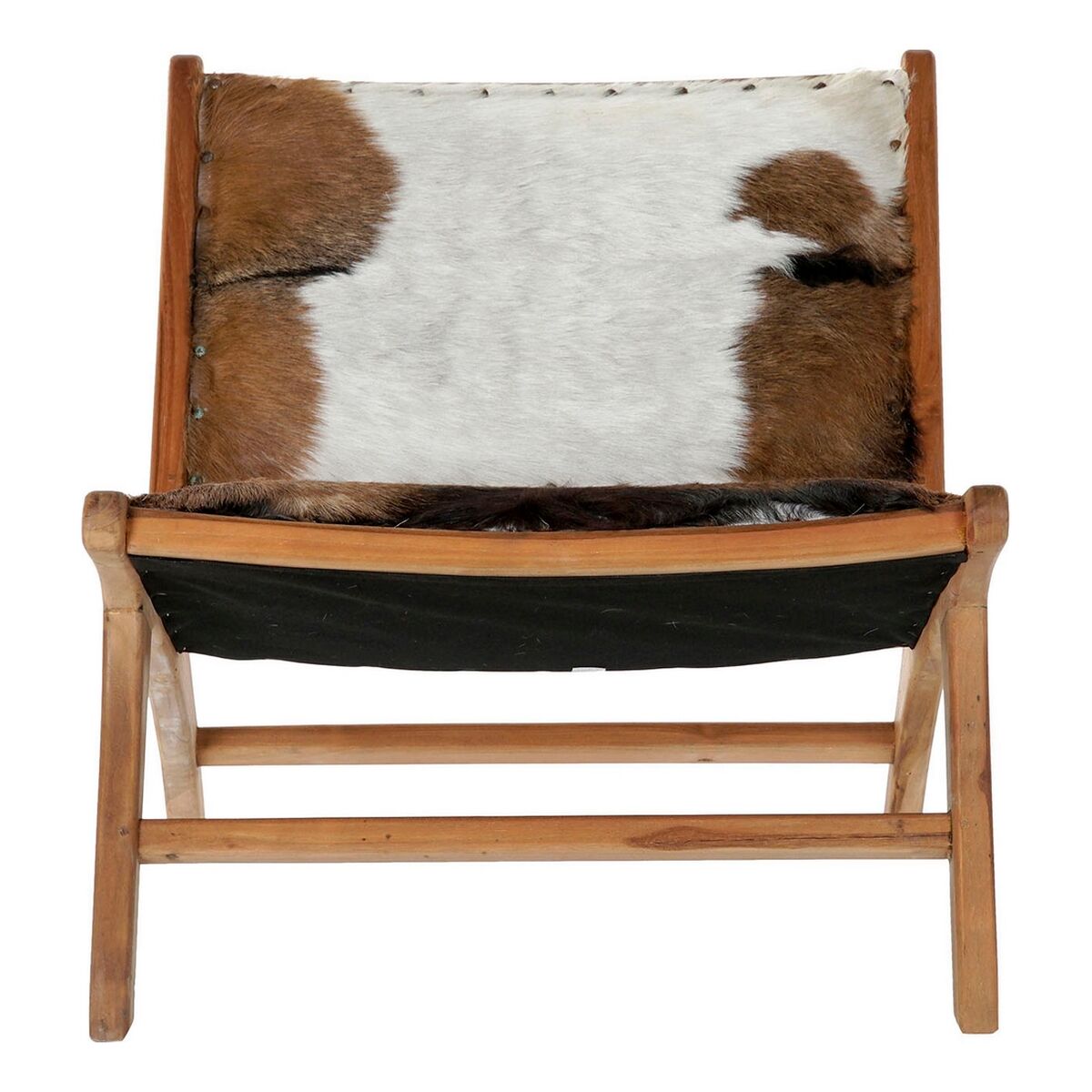 Fotoliu DKD Home Decor MB-182320 Tec Maro Piele Alb (65 x 78 x 68 cm)