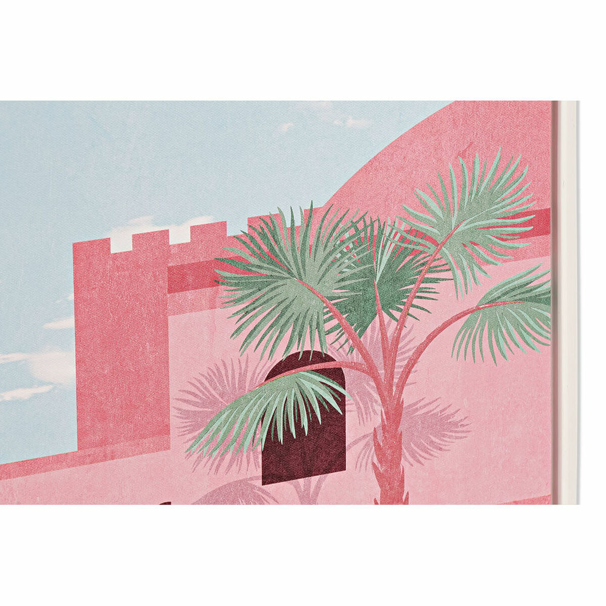 Pânză DKD Home Decor polistiren Pânză 40 x 2,5 x 50 cm