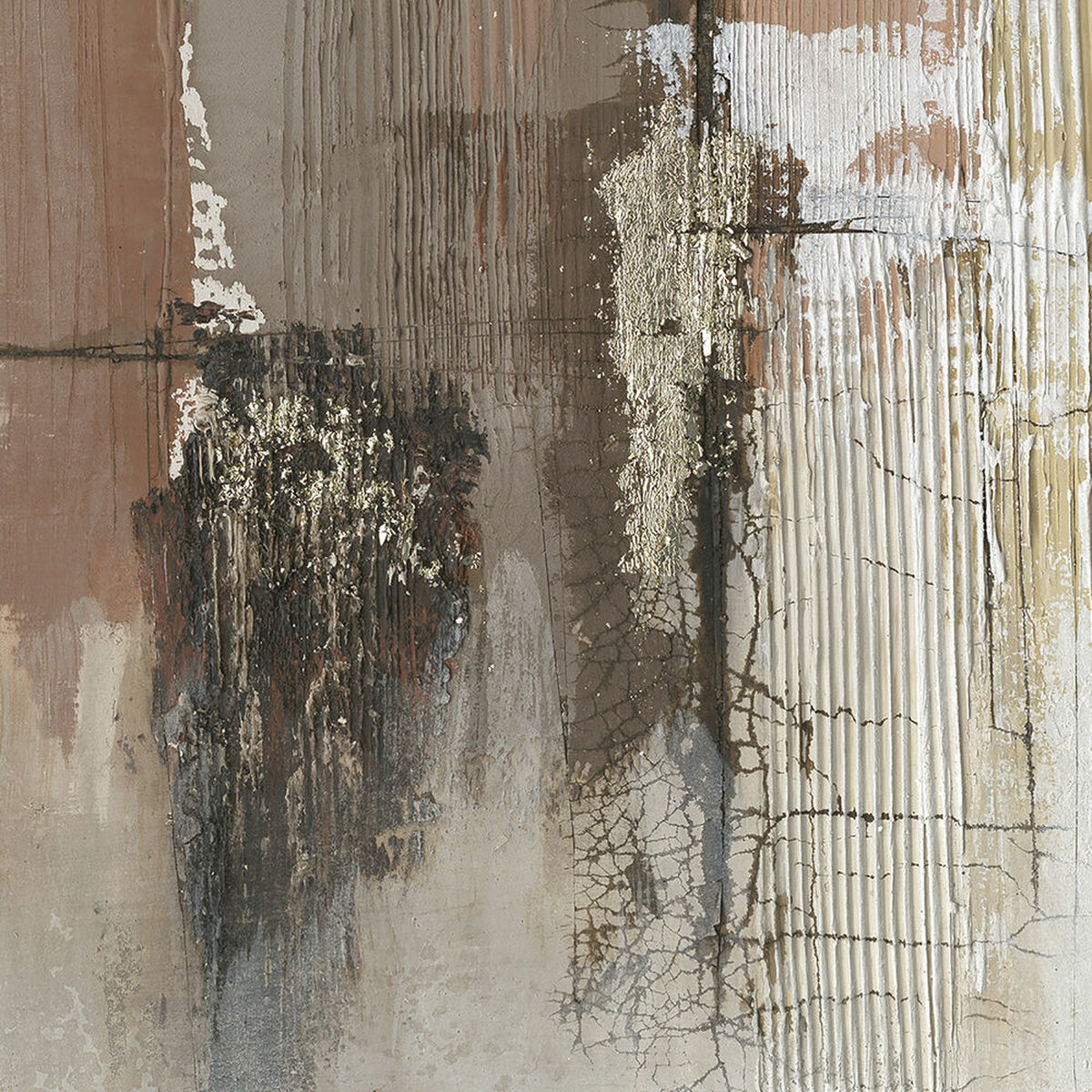 Pânză DKD Home Decor Pin Pânză 100 x 2,4 x 100 cm