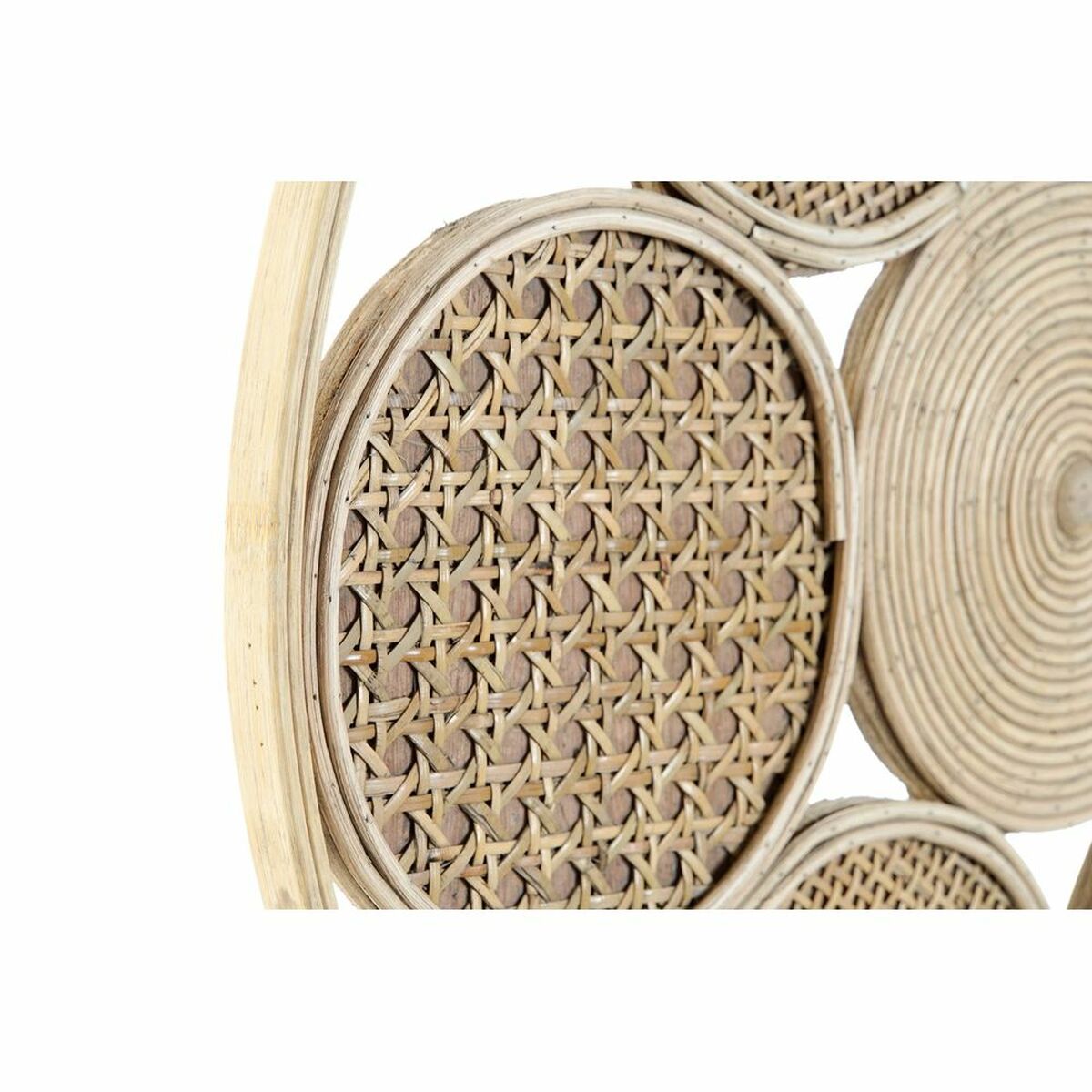 Decorațiune de Perete DKD Home Decor 45,5 x 2 x 45,5 cm Natural