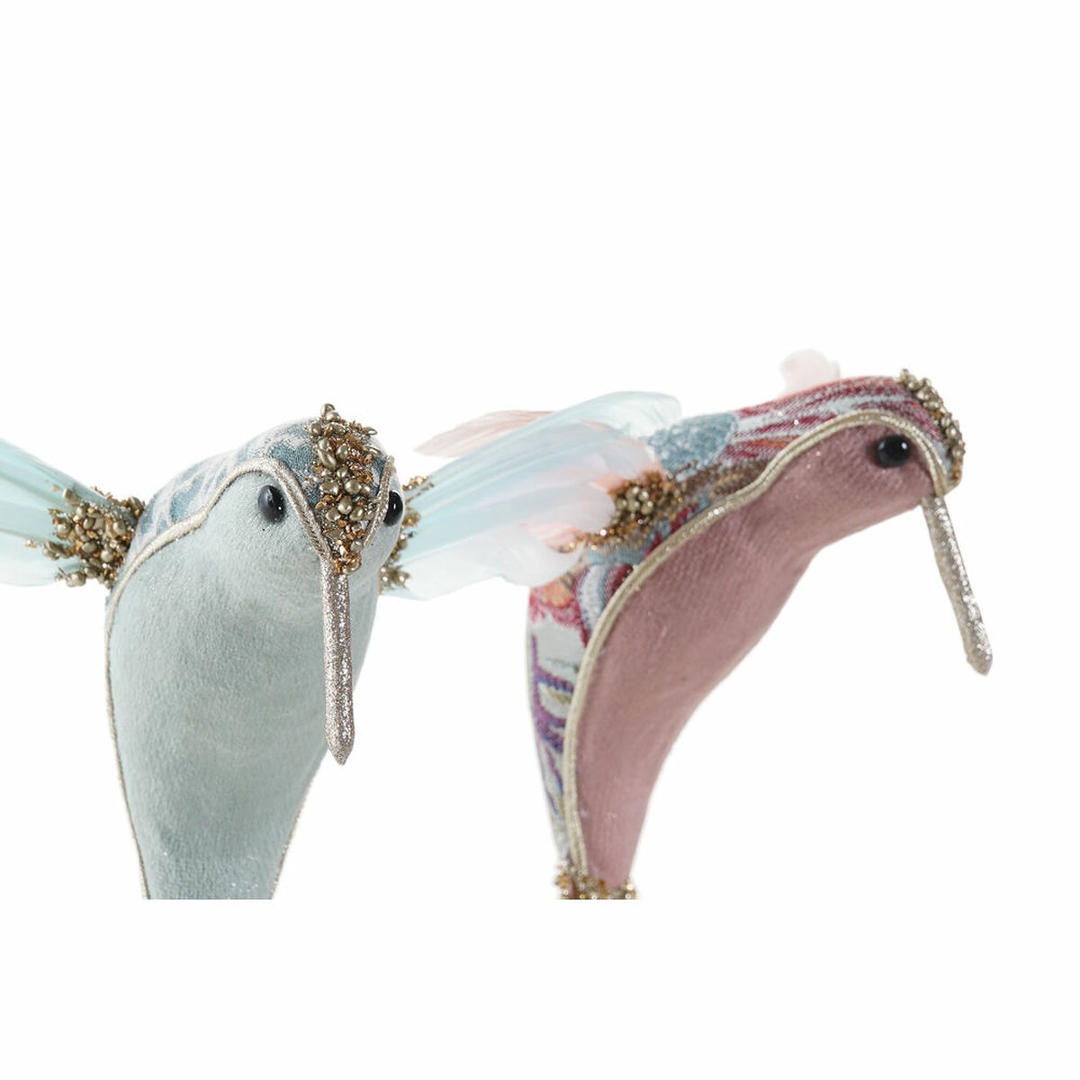 Figură Decorativă DKD Home Decor Poliester Foam (2 pcs) (19 x 10 x 18 cm)