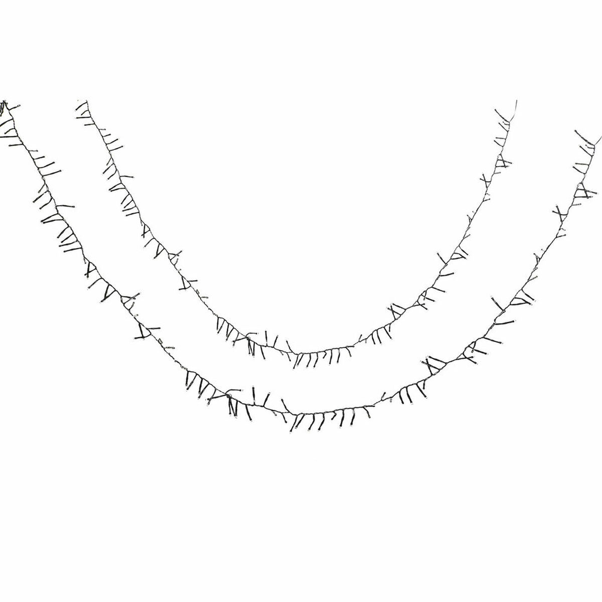 Fâșie de lumini DKD Home Decor Galben Alb LED (2 Unități)