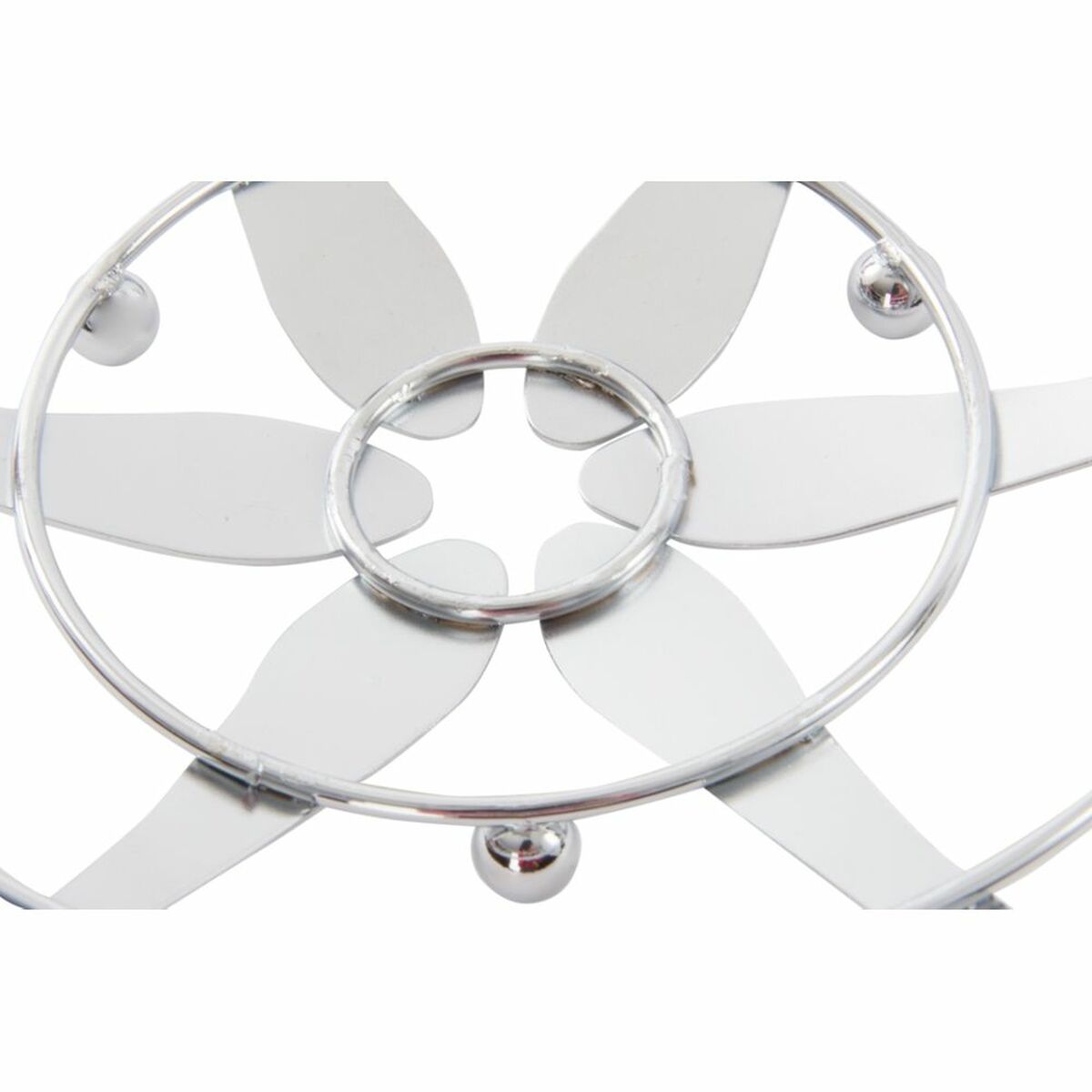 Fructieră DKD Home Decor Argintiu Metal Plastic