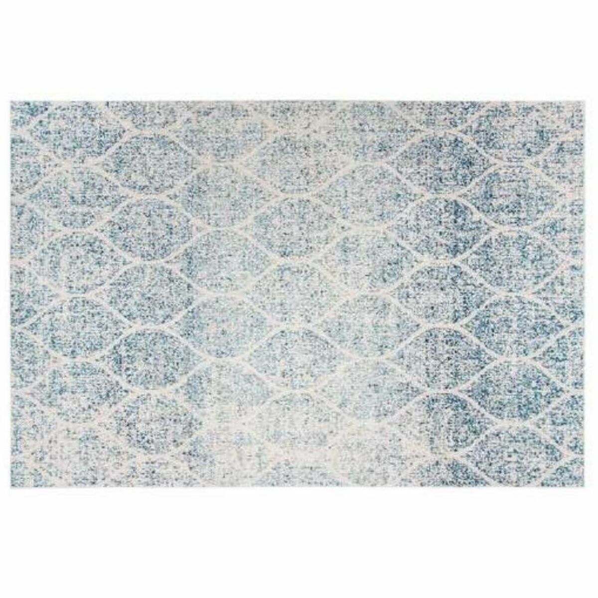 Covor DKD Home Decor Albastru Bumbac Chenille (120 x 180 x 1 cm)