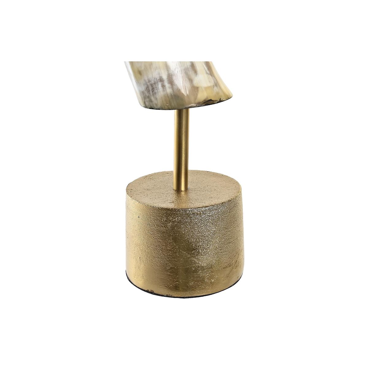 Decor DKD Home Decor Metal Lemn Aluminiu Rășină Claxon (10 x 10 x 51 cm)