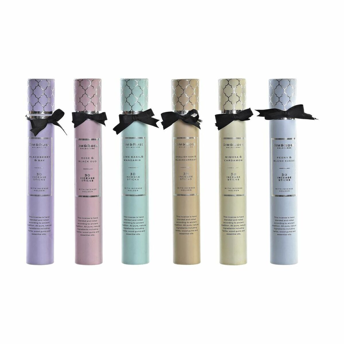 Tămâie DKD Home Decor Chakras (30 Piese) (6 Unități)