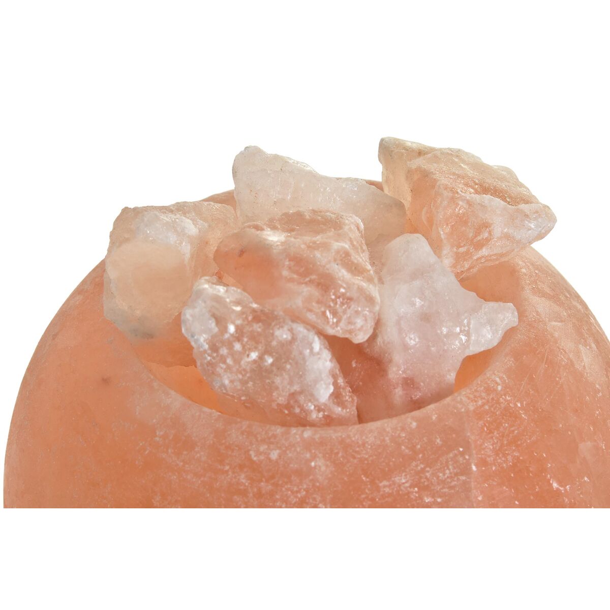 Decorare ușoară DKD Home Decor Sare Portocaliu 15 W 16 x 16 x 18 cm