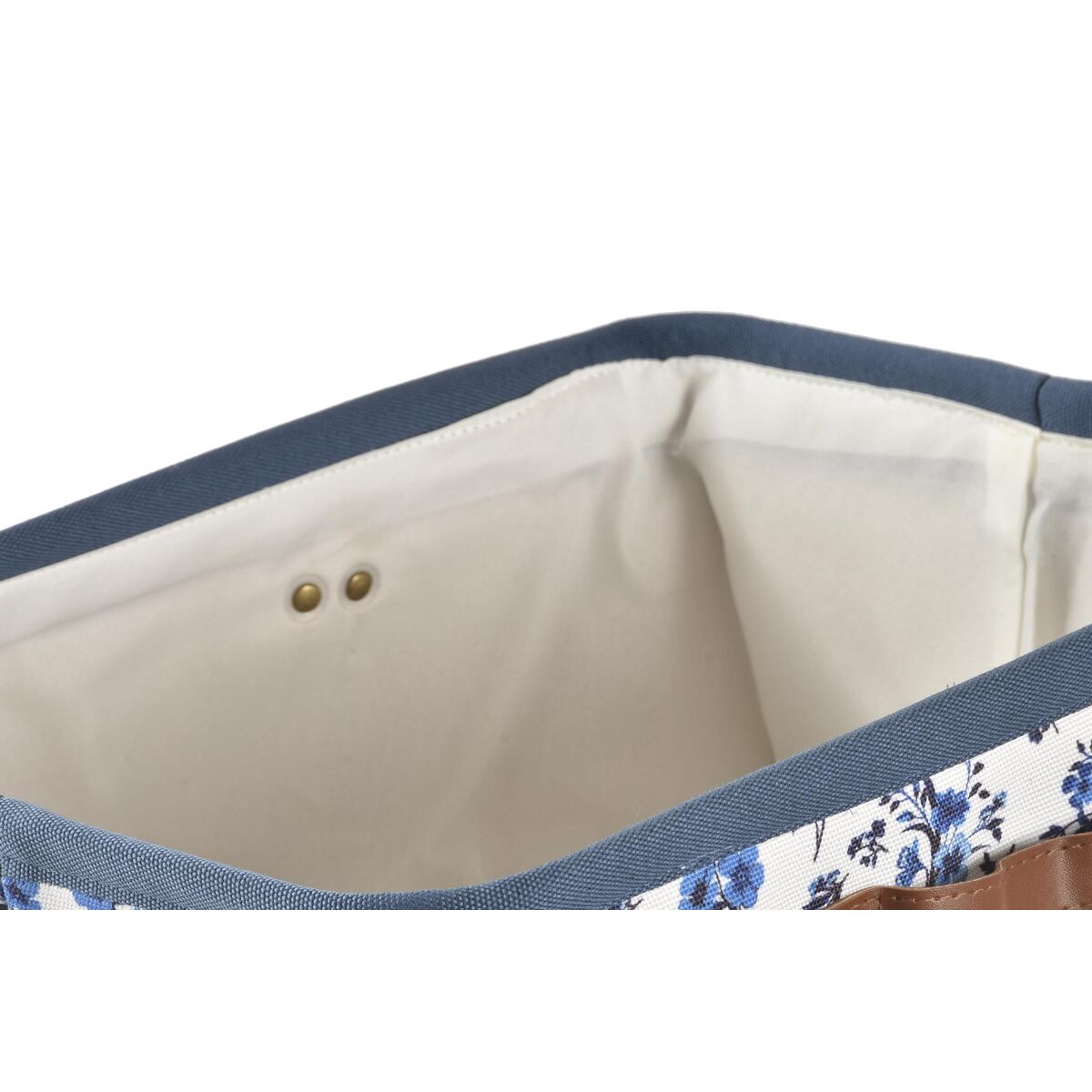 Cutie de depozitare DKD Home Decor Albastru Alb 40 x 30 x 30 cm