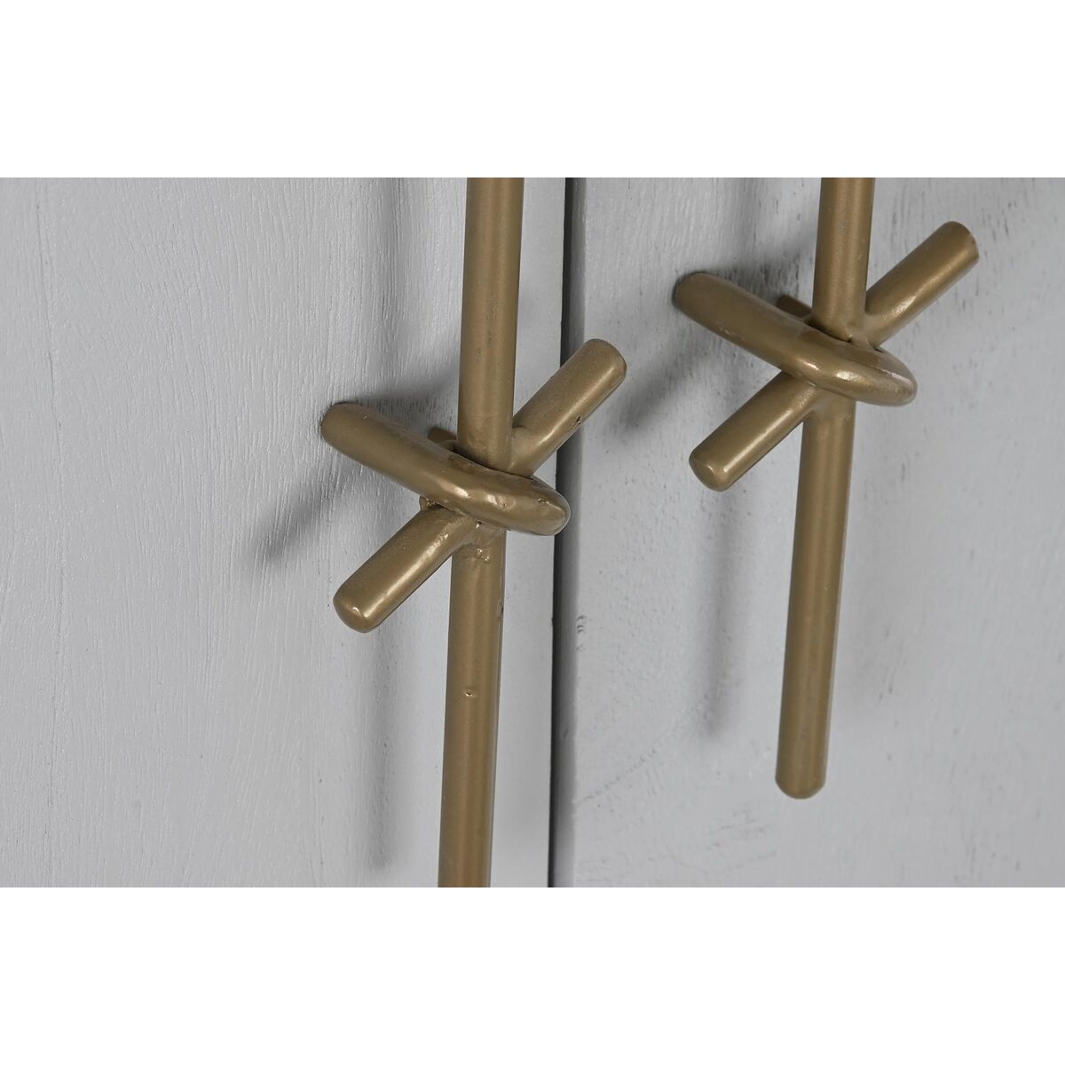 Dulap DKD Home Decor Alb Auriu* Fier Lemn de mango 85 x 45 x 110 cm BAR