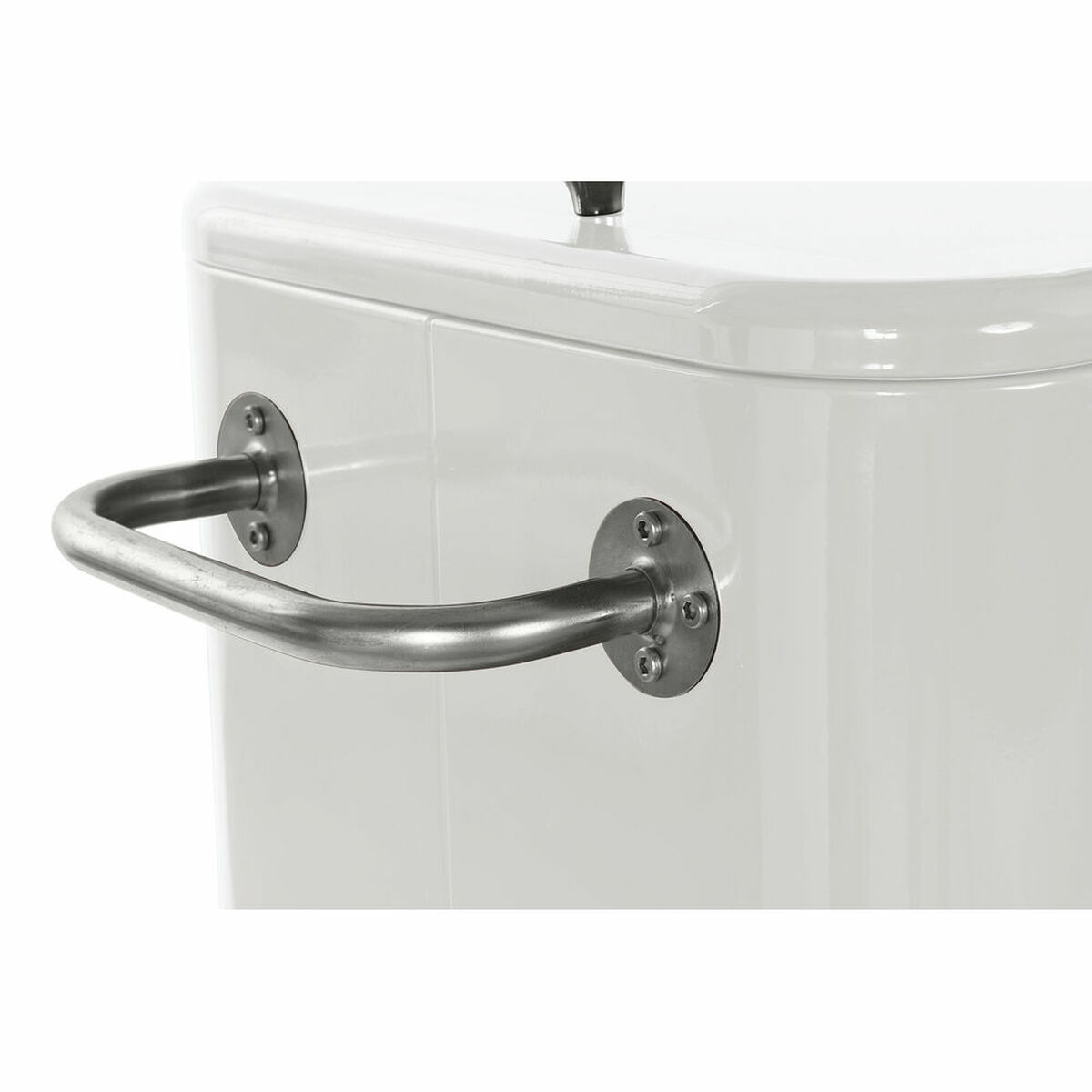 Frigider Portabil DKD Home Decor Alb Cu roți Oțel PP (56 L) (74 x 43 x 80 cm)