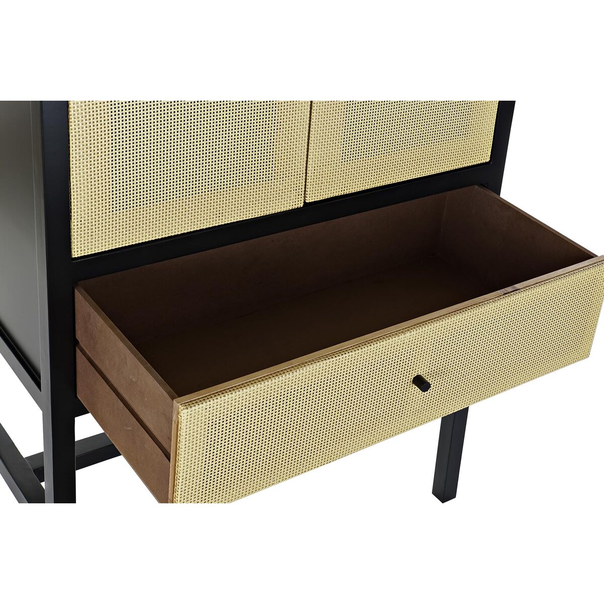 Dulap DKD Home Decor 80 x 38 x 160 cm Brad Natural Negru