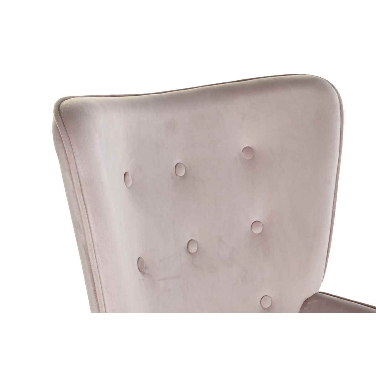 Fotoliu DKD Home Decor Roz Poliester Lemn 67 x 69 x 96 cm 75 x 69 x 96 cm