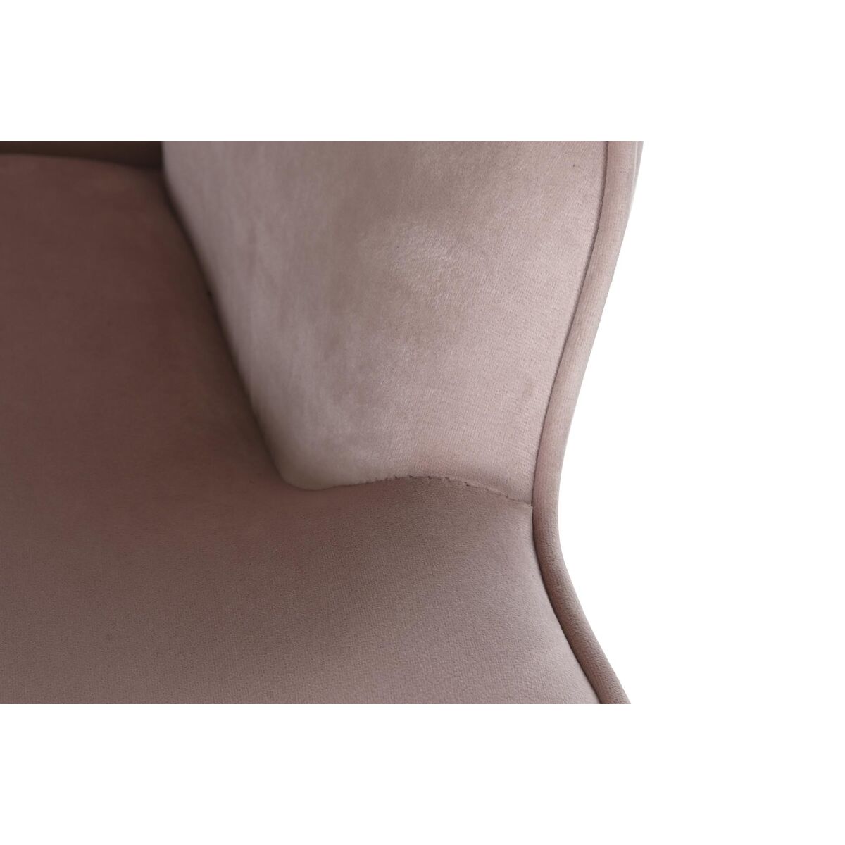 Fotoliu DKD Home Decor Roz Poliester Lemn 67 x 69 x 96 cm 75 x 69 x 96 cm