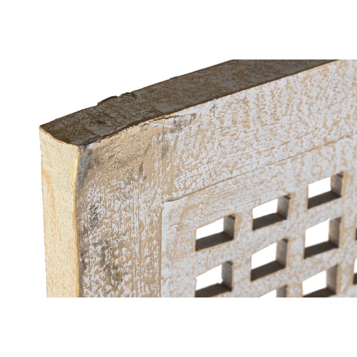 Paravan pliant DKD Home Decor Alb Lemn de mango Lemn MDF 150 x 2 x 180 cm