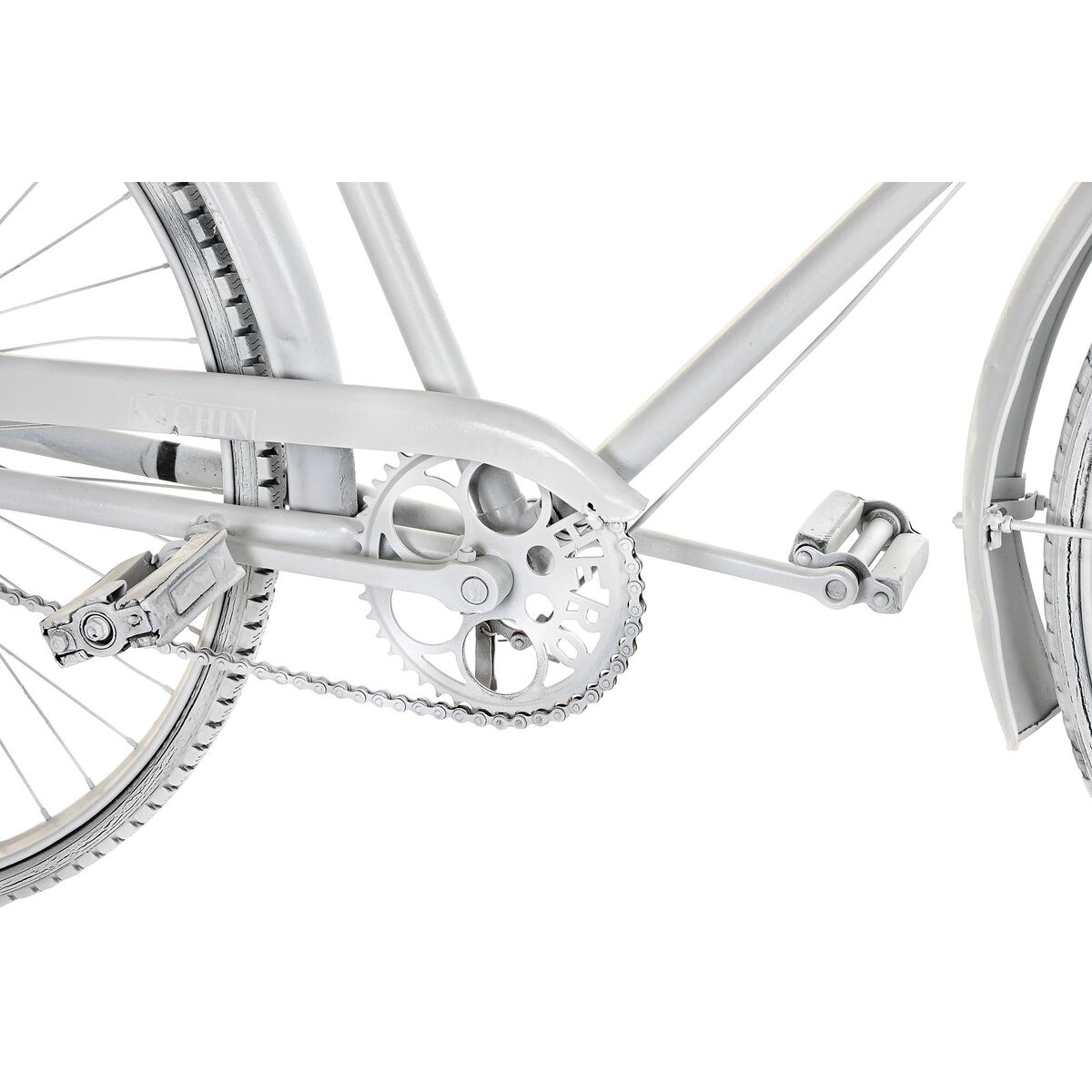 Consolă DKD Home Decor Alb Maro Fier Lemn de mango 195 x 40 x 91 cm