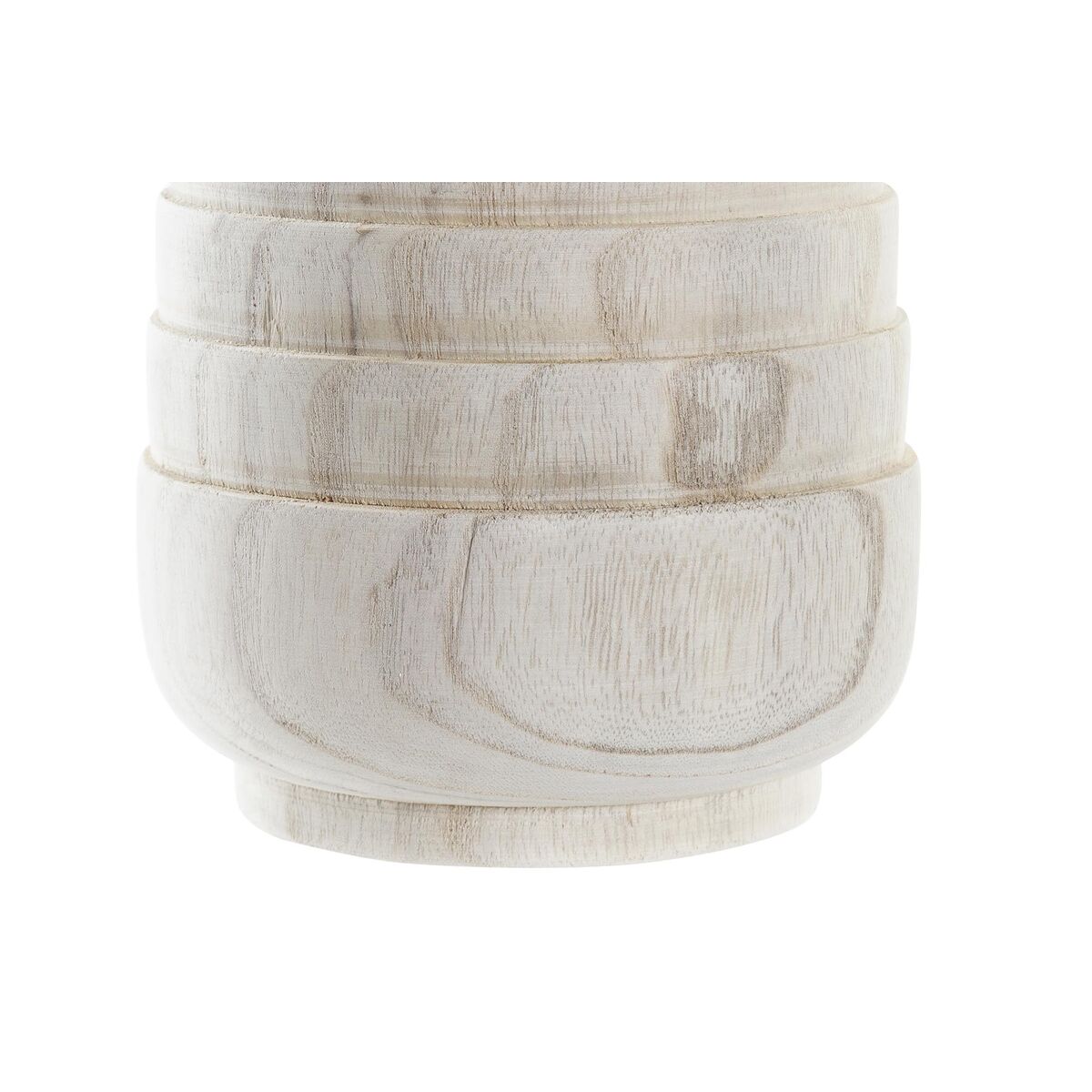 Ghiveci DKD Home Decor Maro Natural Pătrat Boho 17 x 17 x 16 cm