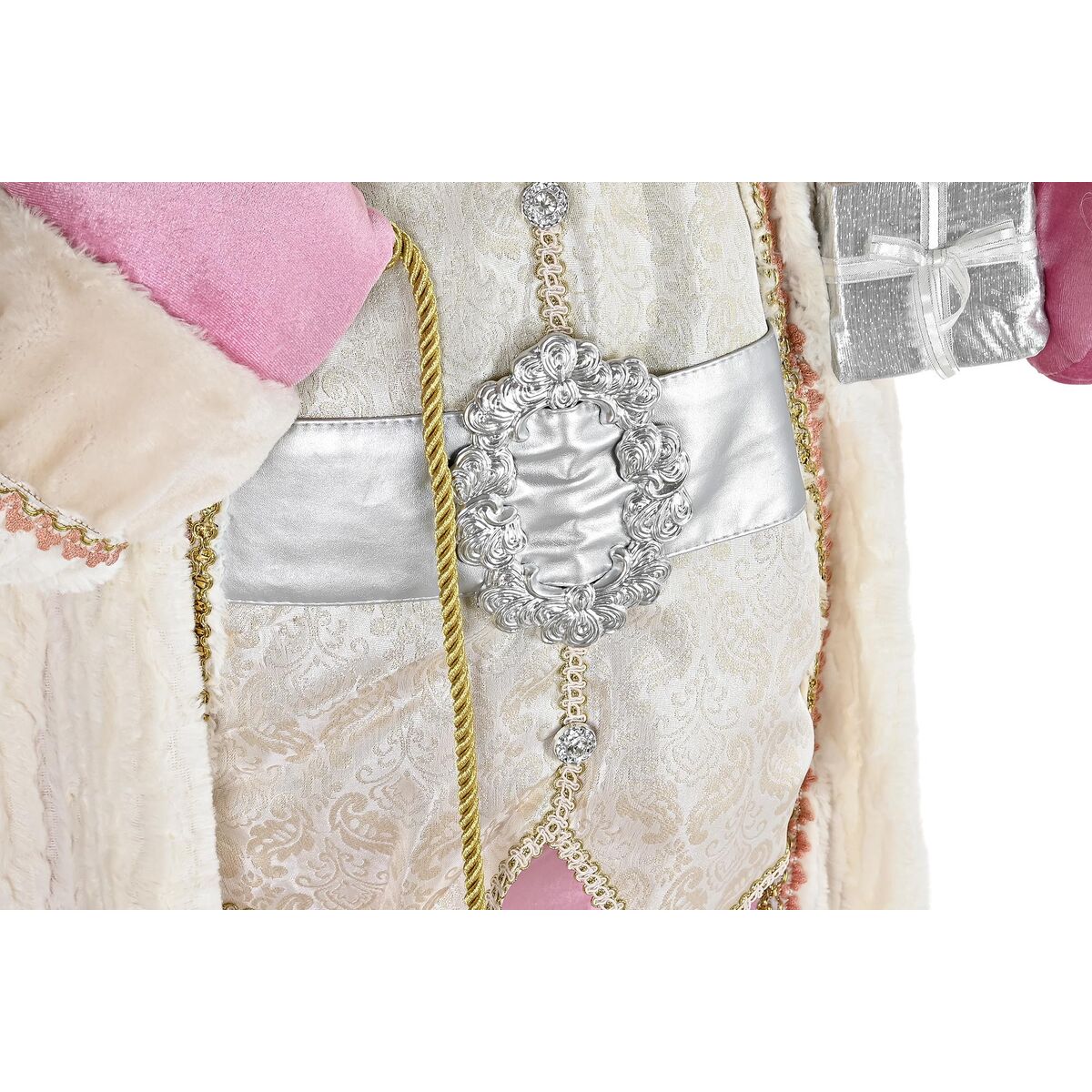 Ornament de Crăciun DKD Home Decor Gri Roz 60 x 50 x 124 cm