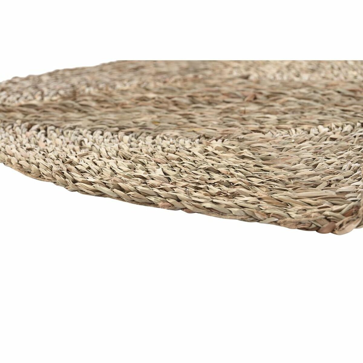 Covor DKD Home Decor 150 x 0,5 x 150 cm Natural Poliester Iarbă de mare