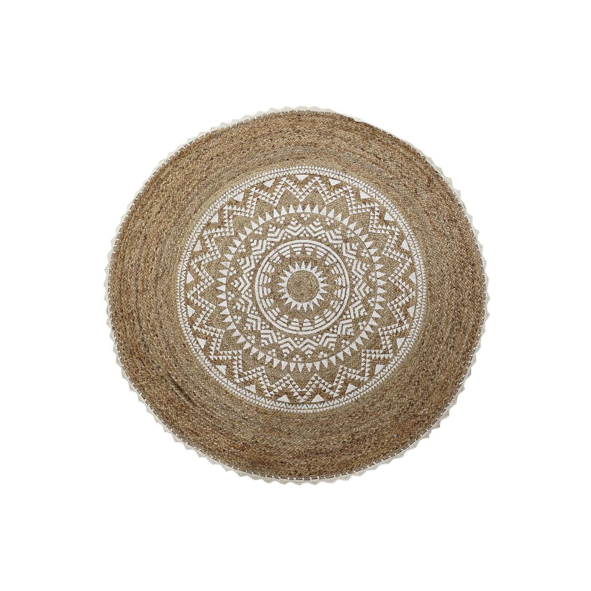 Covor DKD Home Decor Maro Mandala (200 x 200 x 0,75 cm)