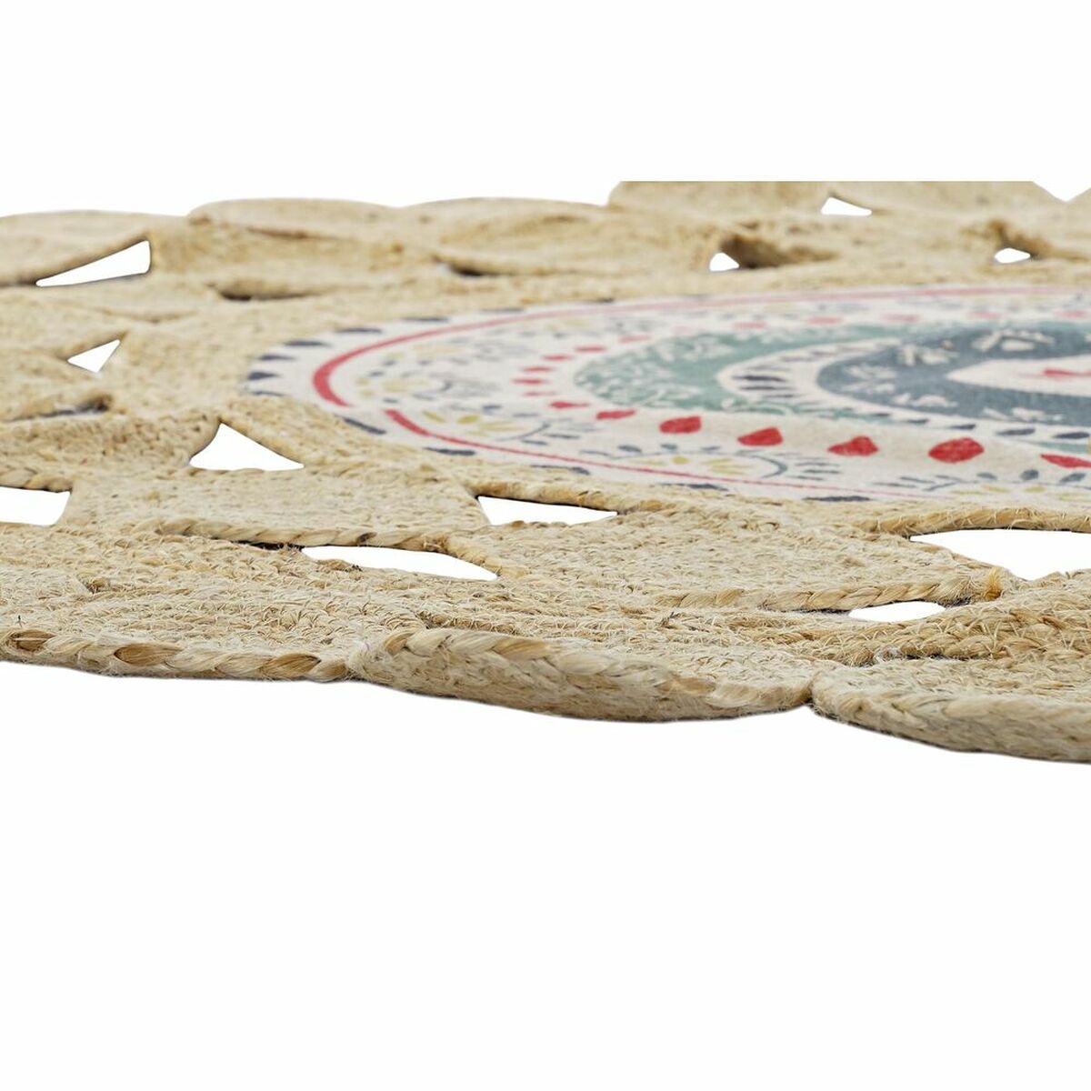 Covor DKD Home Decor Maro Multicolor (150 x 150 x 0,75 cm)