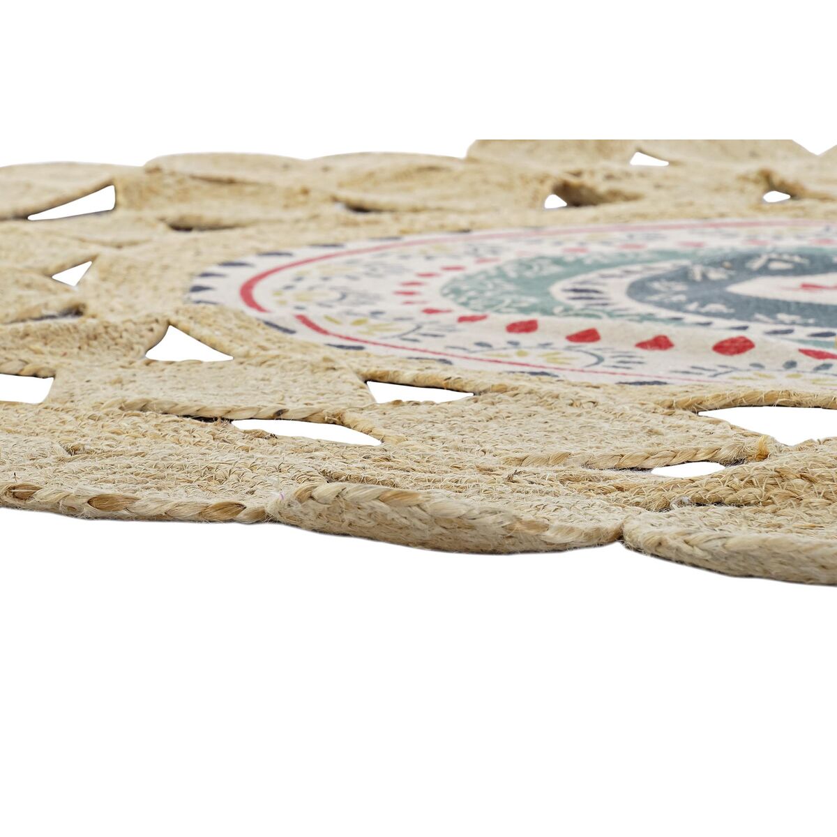 Covor DKD Home Decor Maro Multicolor (200 x 200 x 0,75 cm)