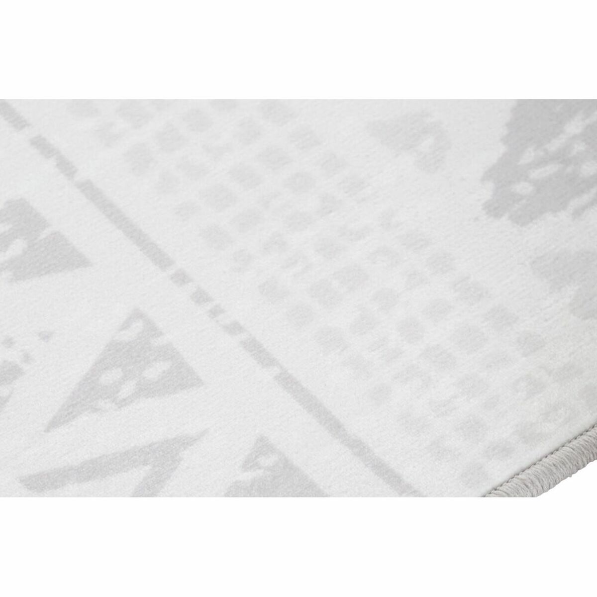 Covor DKD Home Decor Gri Alb Ikat (120 x 180 x 0,4 cm)