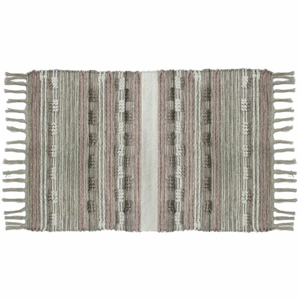 Covor DKD Home Decor Franjuri Boho Poliester Bumbac (200 x 290 cm)