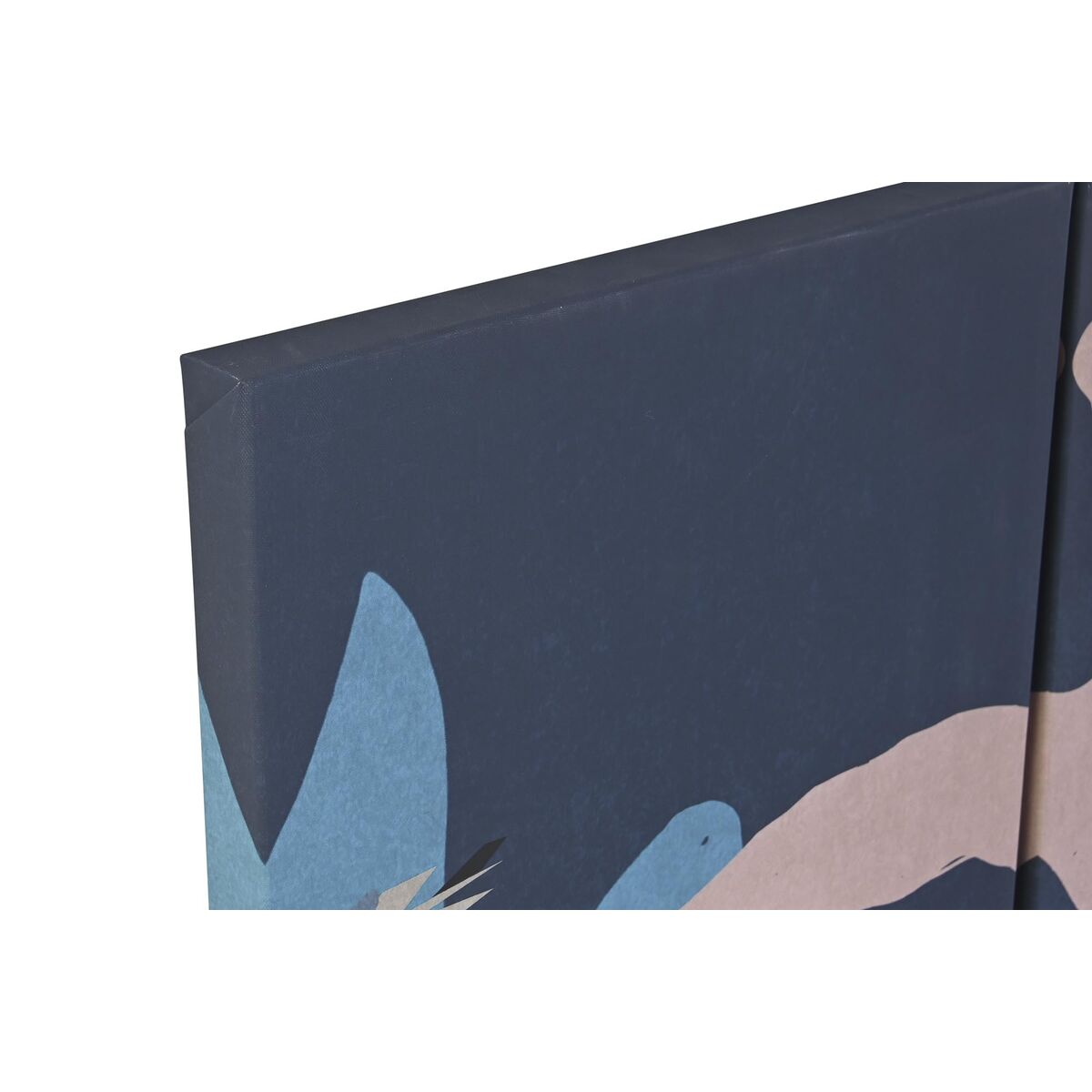 Pânză DKD Home Decor Pânză Lemn MDF 140 x 3,8 x 100 cm (3 Piese)