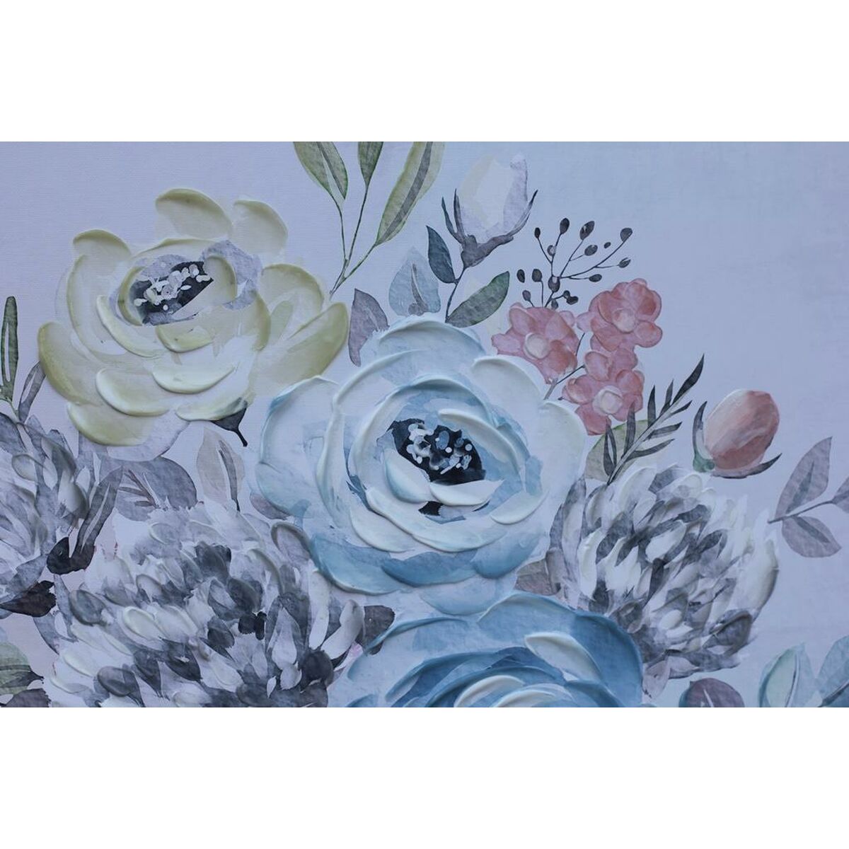 Pânză DKD Home Decor Pânză Lemn MDF 80 x 2,8 x 80 cm