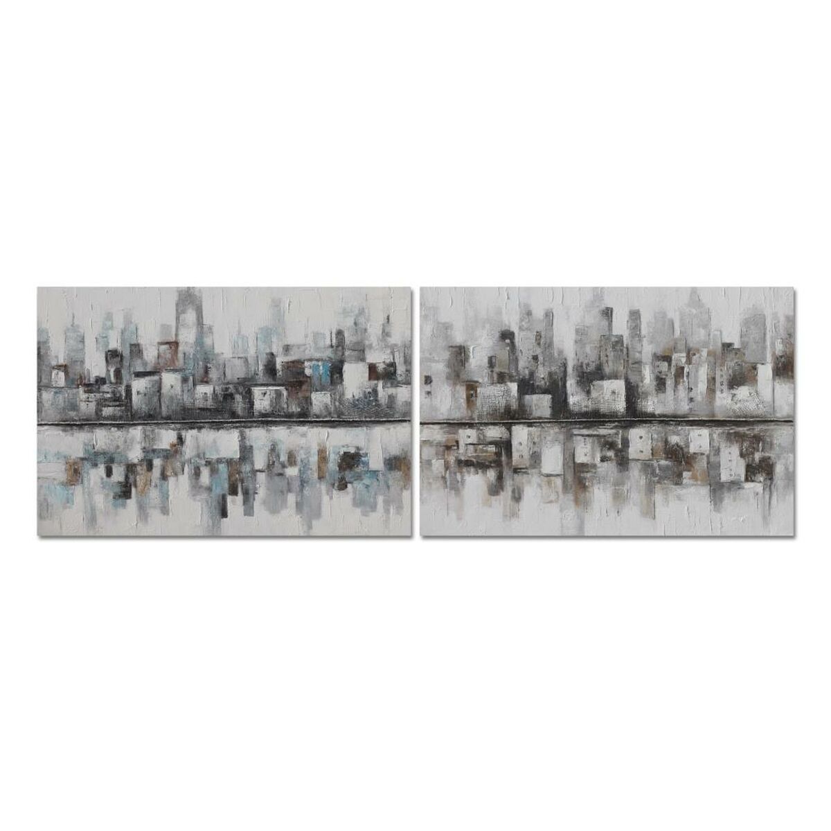 Pânză DKD Home Decor Pânză Lemn MDF 120 x 2,8 x 80 cm