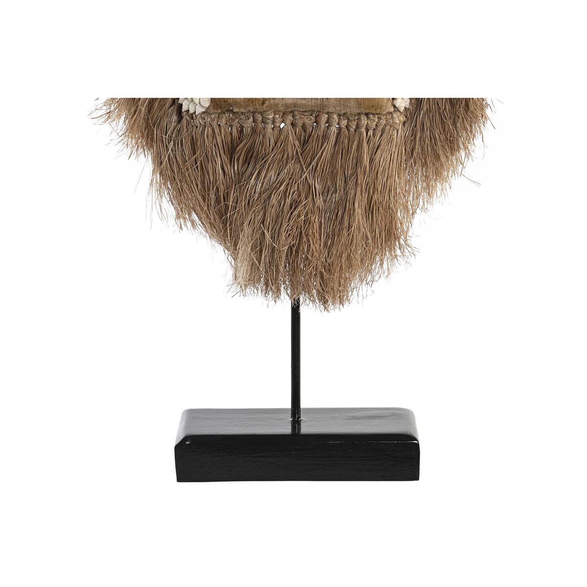Figură Decorativă DKD Home Decor Natural Alb Scoici Mască (30 x 10 x 60 cm)