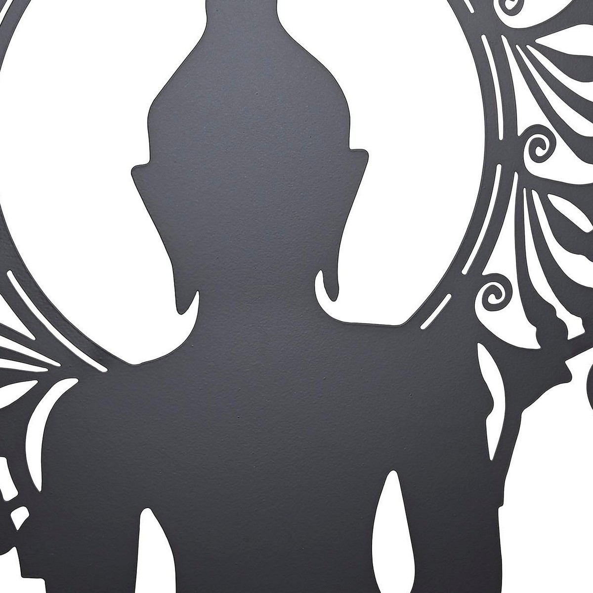 Decorațiune de Perete DKD Home Decor Metal Buda (2 Unități) (60 x 1 x 60 cm)