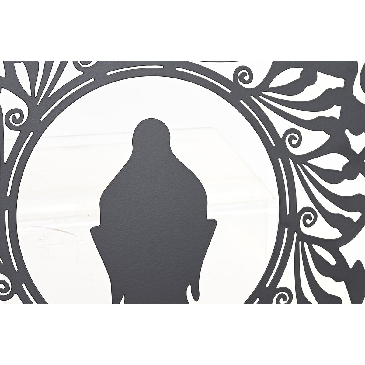 Decorațiune de Perete DKD Home Decor Metal Buda Oriental (2 Unități) (40 x 1 x 40 cm)