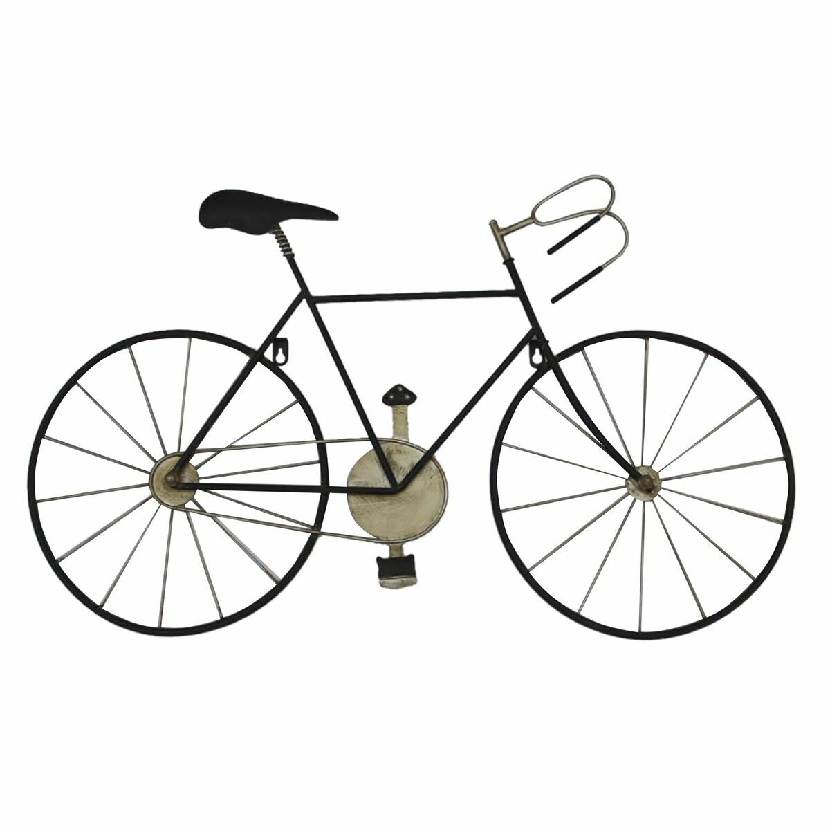 Figură Decorativă DKD Home Decor 78 x 2,5 x 45 cm Bicicletă Vintage (2 Unități)
