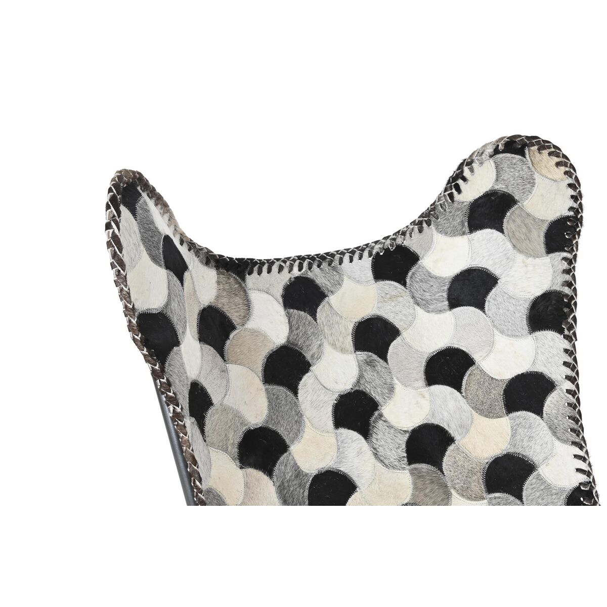 Fotoliu DKD Home Decor Alb Maro Fier 70 x 70 x 90 cm