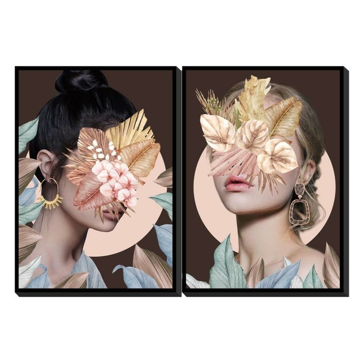 Pânză DKD Home Decor polistiren Pânză 50 x 3,5 x 70 cm