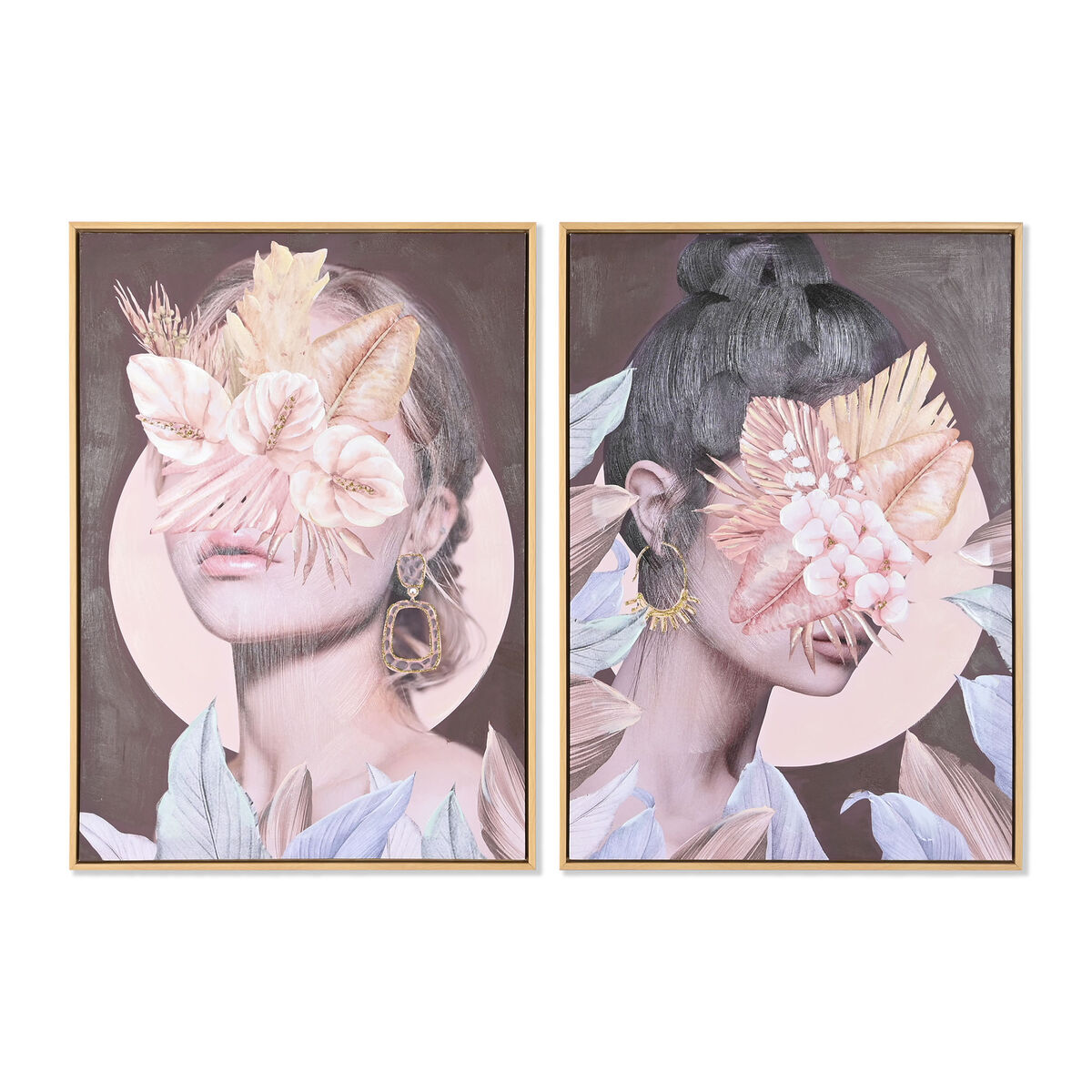 Pânză DKD Home Decor polistiren Pânză 50 x 3,5 x 70 cm