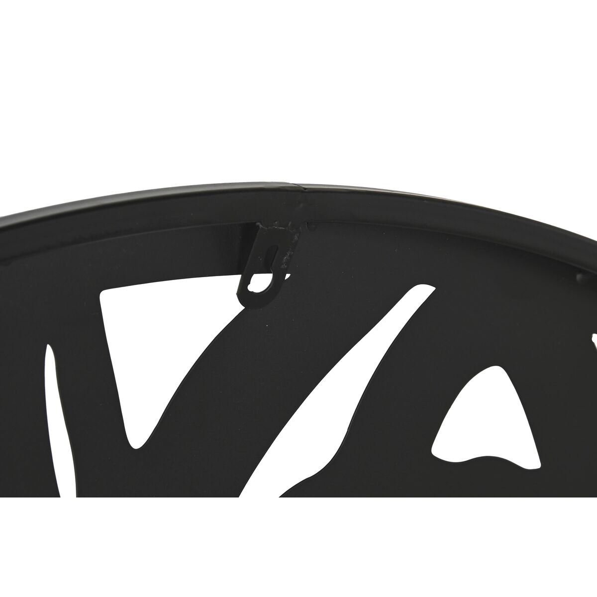 Decorațiune de Perete DKD Home Decor 100 x 1 x 100 cm Negru Buda Oriental (2 Unități)