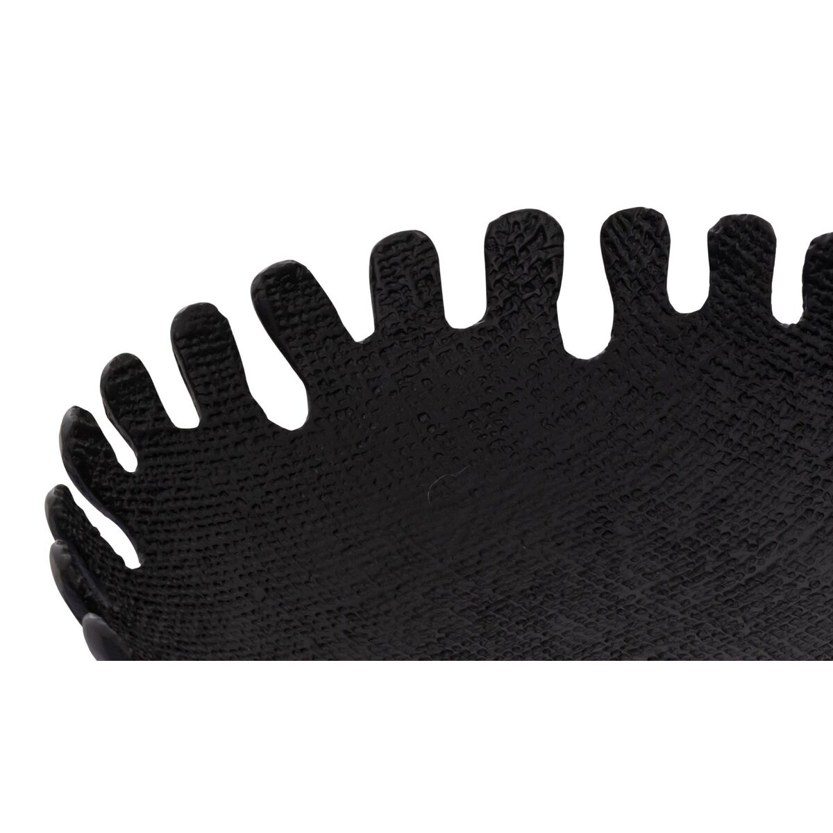 Decorațiune pentru Centrul Mesei DKD Home Decor Negru Auriu* Aluminiu 32 x 32 x 9 cm (2 Unități)