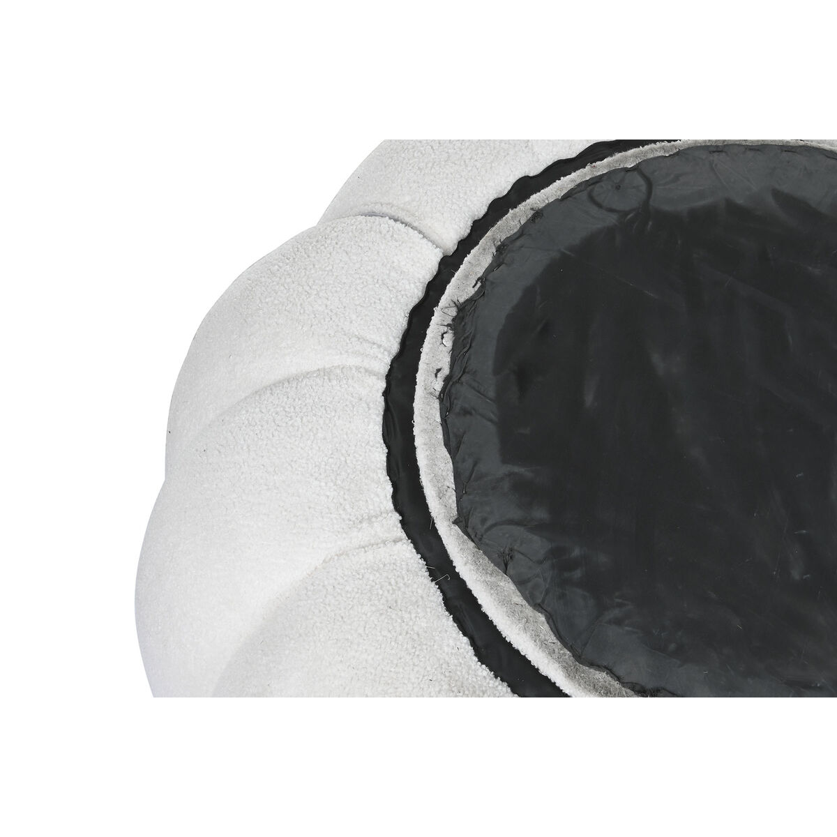 Fotoliu DKD Home Decor Alb 98 x 97 x 62 cm