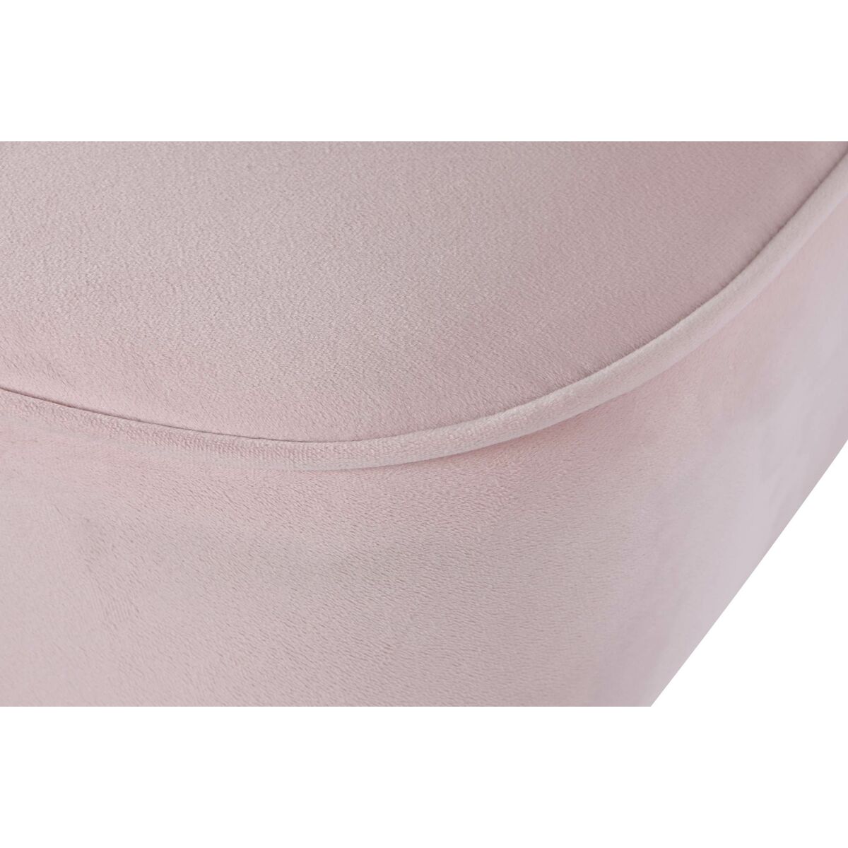 Fotoliu DKD Home Decor Negru Roz deschis Lemn 60 x 70 x 78 cm