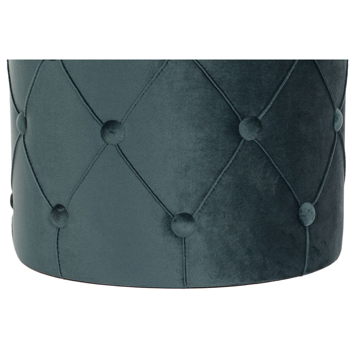 Suport pentru Picioare DKD Home Decor Verde Roz Roșu închis Auriu* Кадифе 36 x 36 x 44 cm (2)