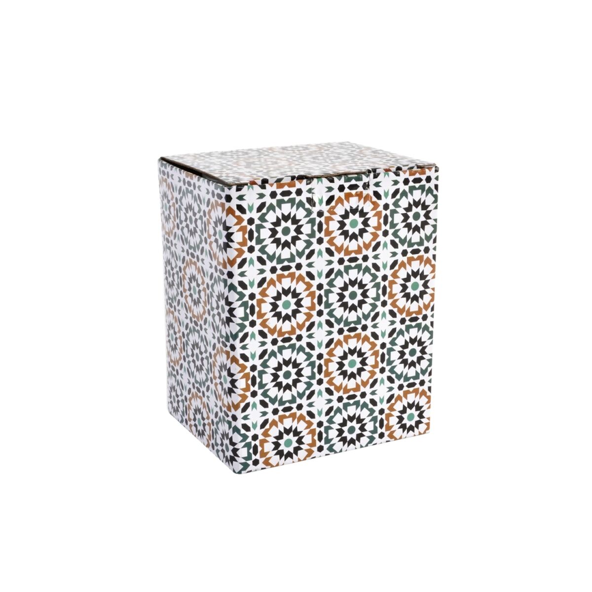 Cană cu filtru pentru infuzii DKD Home Decor Multicolor Portocaliu Caramidă Arab 300 ml (2 Unități)